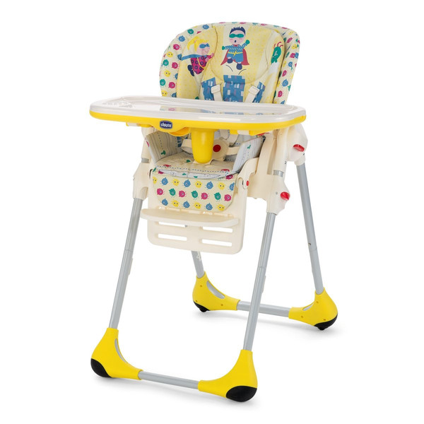 Chicco Polly 2in1 Hook-on high chair Padded seat Multicolour