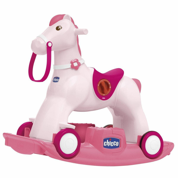 Chicco Rodeo Розовый, Белый игрушка-качалка