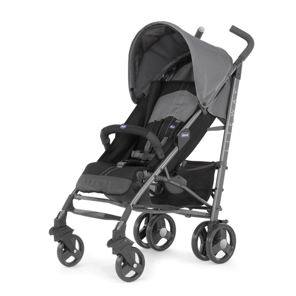 Chicco Liteway Lightweight stroller 1место(а) Черный, Серый