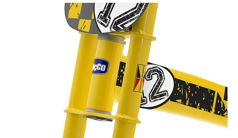 Chicco 00007413000000 Push Велосипед Черный, Желтый игрушка для езды