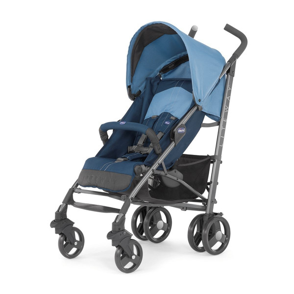 Chicco Liteway Lightweight stroller 1место(а) Черный, Синий