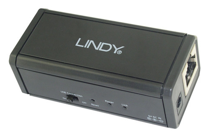Lindy USB 2.0 over IP Server Ethernet LAN сервер печати