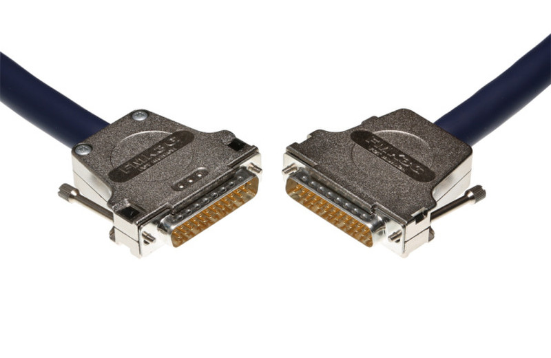 Contrik 2xD-Sub 25 9m 6m VGA (D-Sub) VGA (D-Sub) Black,Silver