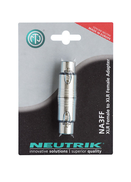 Contrik XLR/XLR 3 pole XLR 3 pole XLR Silber