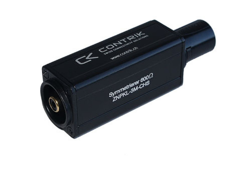 Contrik XLR/RCA M/F XLR RCA Schwarz