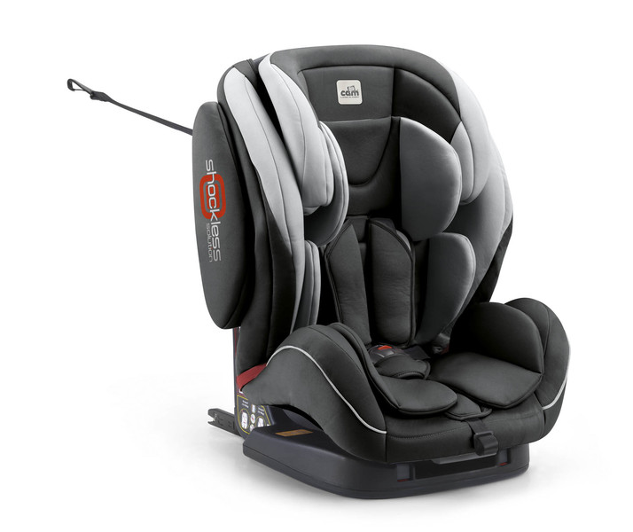 Cam S163 C498 1-2-3 (9 - 36 kg; 9 Monate - 12 Jahre) Schwarz, Weiß Autositz für Babys