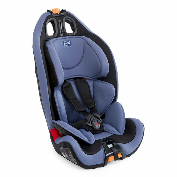 Chicco 04079583590000 1-2-3 (9 - 36 kg; 9 Monate - 12 Jahre) Schwarz, Blau Autositz für Babys