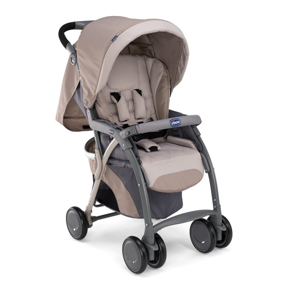 Chicco SimpliCity Traditional stroller 1seat(s) Black,Sand
