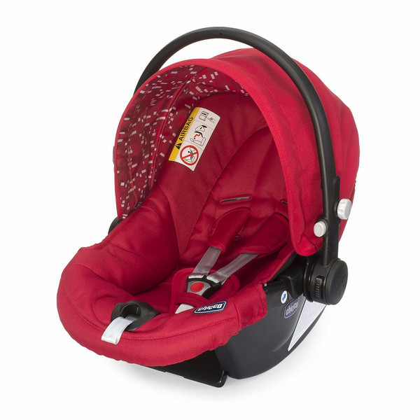 Chicco 04079217700000 0+ (0 - 13 kg; 0 - 15 Monate) Schwarz, Rot Autositz für Babys