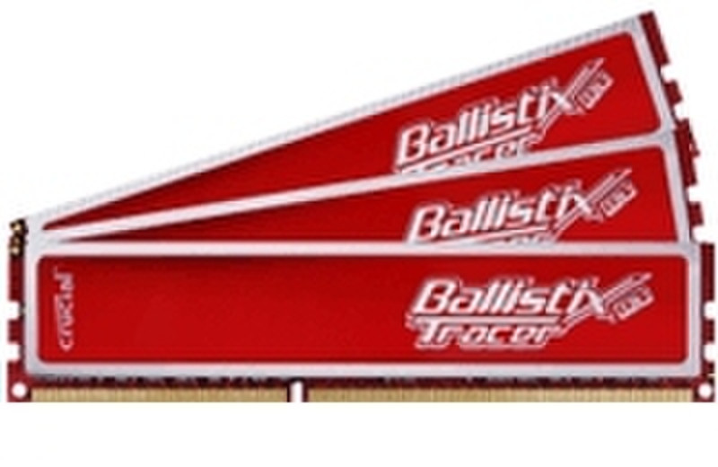 Crucial 3GB kit Ballistix Tracer 240-pin DIMM 3GB DDR3 1600MHz Speichermodul