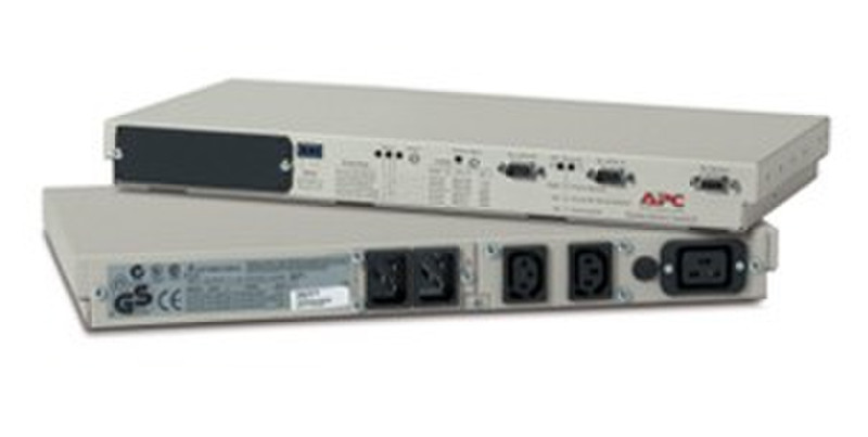 APC Rack Automatic Transfer Switch, 16A, 230V Beige power distribution unit (PDU)