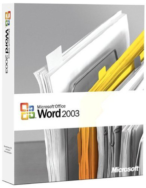 Microsoft Word 2003 OEM + SP1