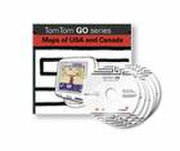 TomTom Maps of USA/Canada CD-set