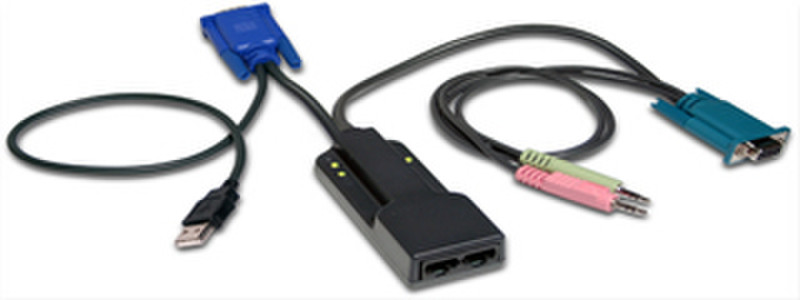 Avocent AMIQDM-USB Modules Black KVM cable