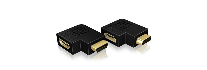 ICY BOX IB-CB009-2 HDMI A HDMI A Черный