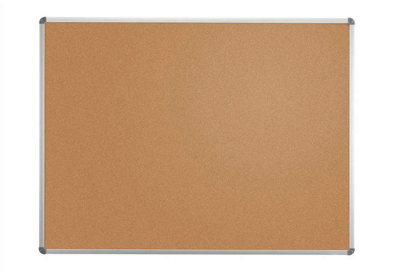 MAUL 6442284 Fixed bulletin board Aluminium,Cork Brown,Grey