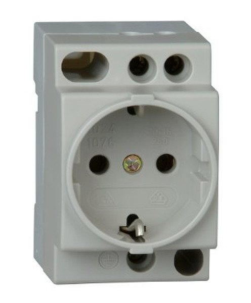 Kopp 102404001 Schuko White socket-outlet