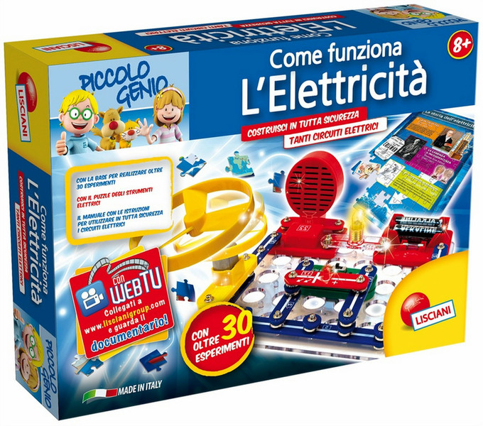 Lisciani 46331 Electricity Experimentier-Set Wissenschafts-Bausatz & -Spielzeug für Kinder