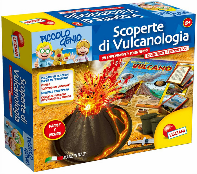 Lisciani 46348 Volcanology Experimentier-Set Wissenschafts-Bausatz & -Spielzeug für Kinder