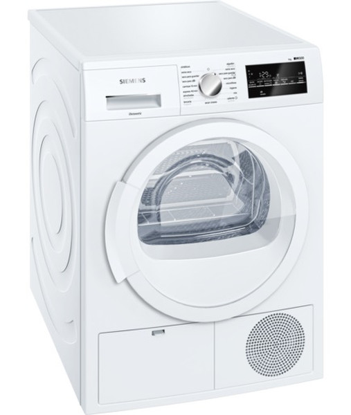 Siemens WT46G209EE Freistehend Frontlader 9kg B Weiß Wäschetrockner