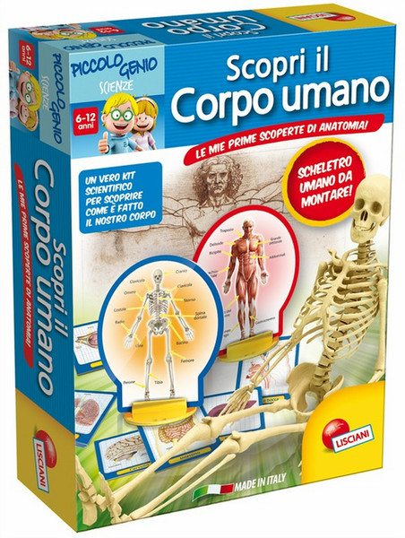 Lisciani 48960 Anatomie Experimentier-Set Wissenschafts-Bausatz & -Spielzeug für Kinder