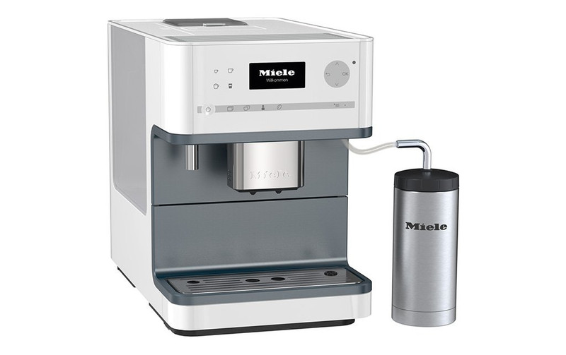 Miele CM 6300 Espressomaschine 1.8l Weiß Kaffeemaschine