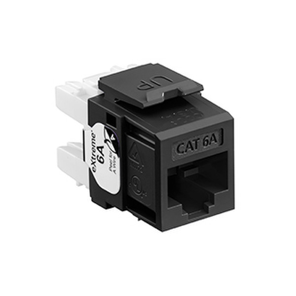 Leviton 6110G-RE6 RJ-45 Black wire connector