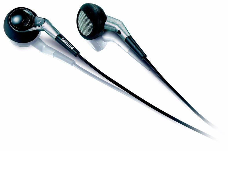 Philips SHE255/00 Black,Silver Intraaural In-ear headphone