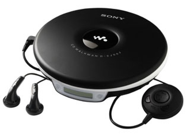 Sony CD WALKMAN D-EJ002 Portable CD player Schwarz