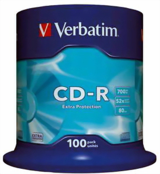 Verbatim CD-R Extra Protection CD-R 700MB 100Stück(e)