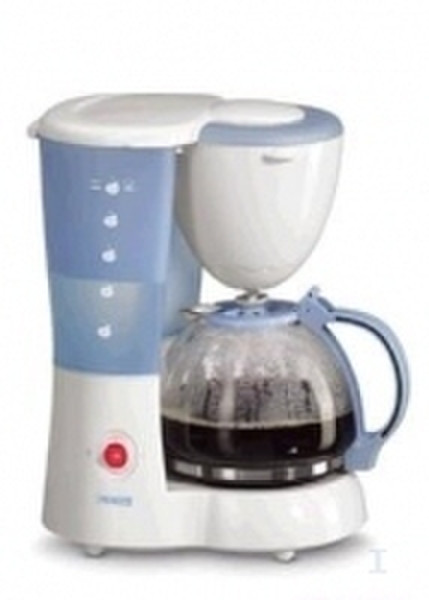 Princess Club Coffee Maker Drip coffee maker 10cups Blue,White