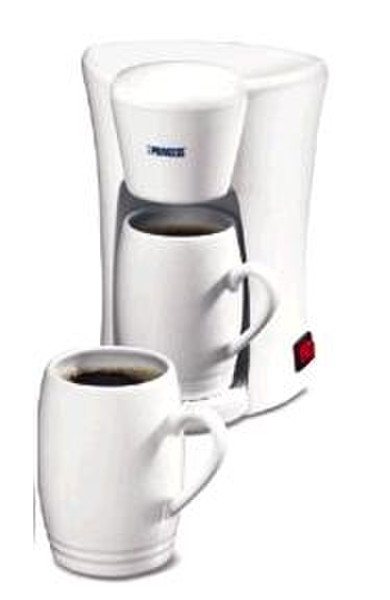 Princess One Cup Coffeemaker White Filterkaffeemaschine 1Tassen Weiß
