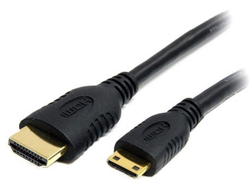 ISY Mini-HDMI/HDMI 0.5m 0.5м HDMI Mini-HDMI Серый