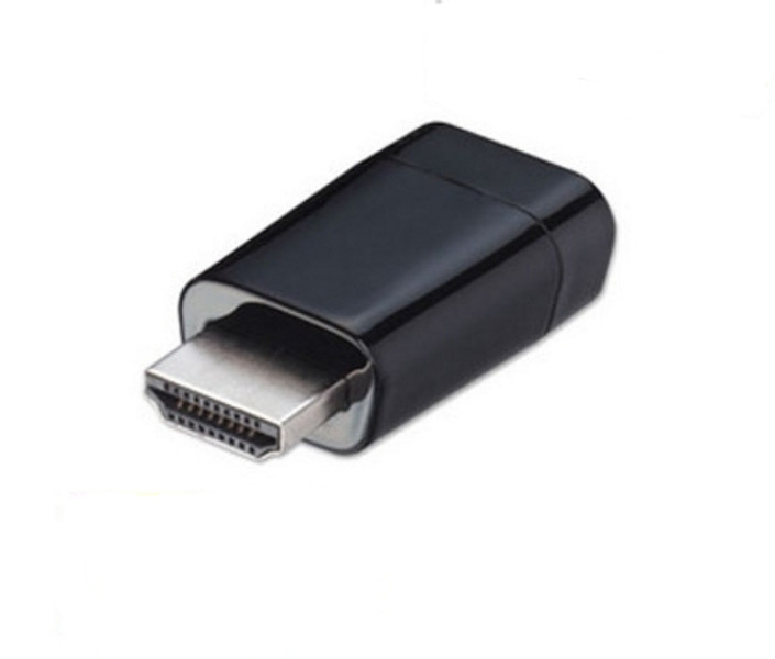 ISY 83782.15 HDMI VGA (D-Sub) Black