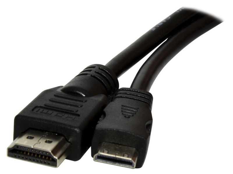 X-Case HDMIEAC-180 1.8м HDMI Mini-HDMI Черный HDMI кабель