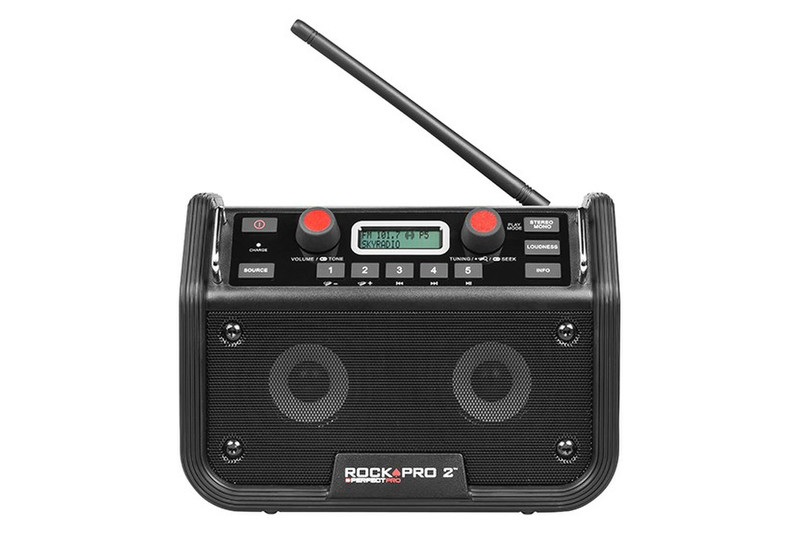 Perfectpro RPRO2 Портативный Черный радиоприемник