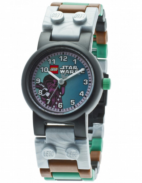ClicTime Star Wars Chewbacca Armbanduhr Junge Quartz (Batterie) Schwarz