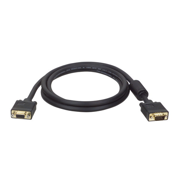 Tripp Lite VGA Coax High-Resolution Monitor Extension Cable with RGB Coax (HD15 M/F), 4.57 m