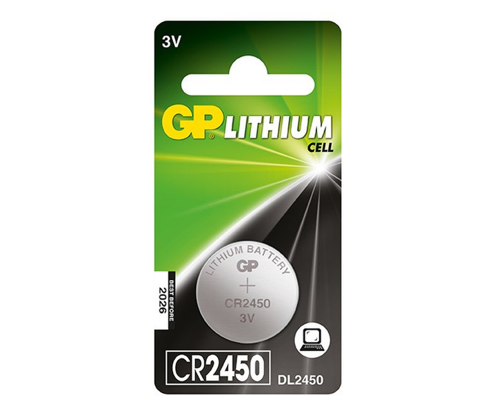 GP Batteries Lithium Cell CR2450 Литиевая 3В