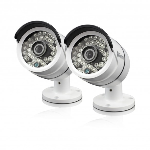 Swann SWPRO-A855PK2 CCTV Innen & Außen Geschoss Weiß