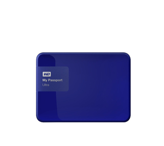 Western Digital My Passport Ultra Micro-USB B 3.0 (3.1 Gen 1) 4000GB Blau Externe Festplatte