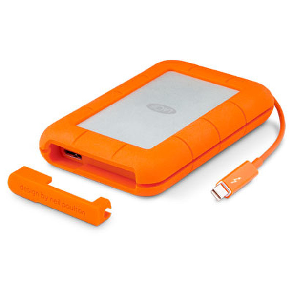 LaCie Rugged RAID 4000GB Orange,Silver external hard drive