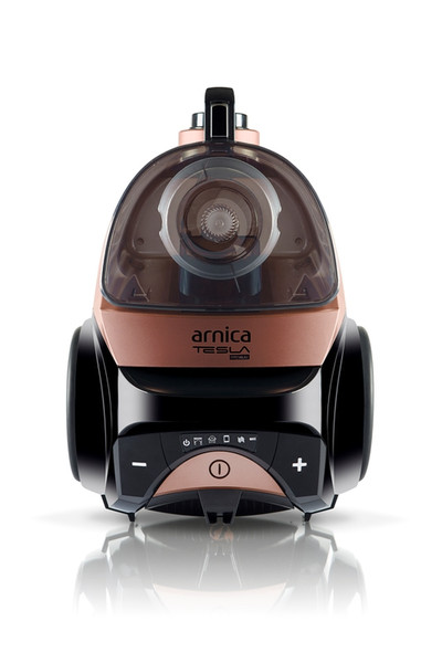 Arnica ET14300 Цилиндрический пылесос 3л 750Вт A Черный, Розовый пылесос