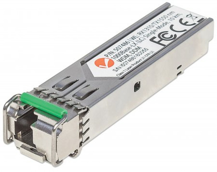 Intellinet 507486 1000Мбит/с SFP Одномодовое волокно network transceiver module