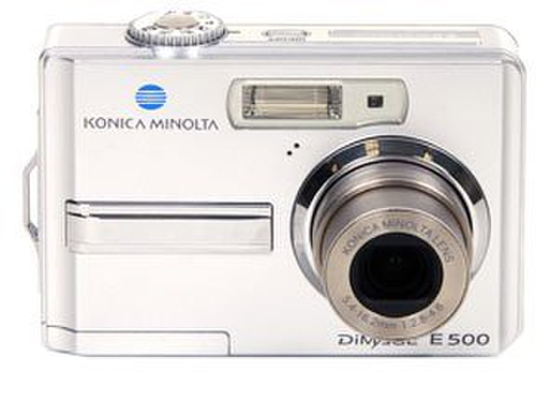 Konica Minolta DIMAGE E500 Digital Foto 5.0 5MP 1/2.5Zoll CCD Weiß