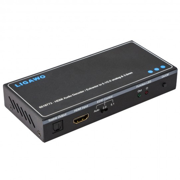 Ligawo 6518773 HDMI + Audio Decoder 5.1 Dac