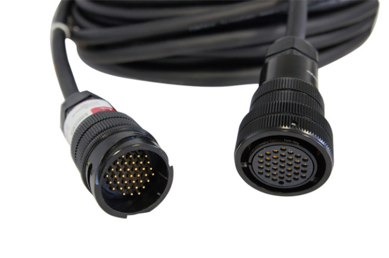 Contrik Multipin / Multipin 10m 10m Schwarz Audio-Kabel