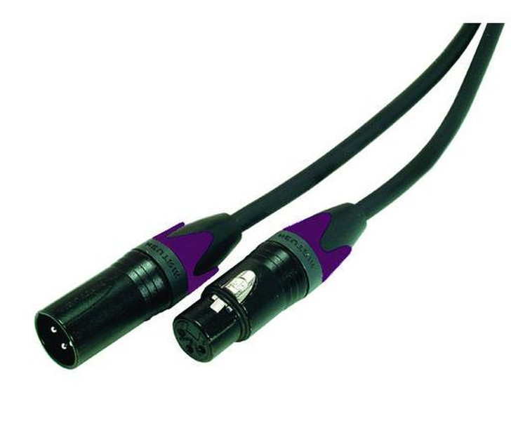 Contrik NMKS10-VI 10m XLR (3-pin) XLR (3-pin) Violett Audio-Kabel