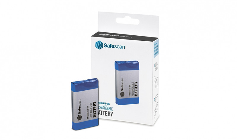 Safescan LB-205 Lithium-Ion 1150mAh 7.4V rechargeable battery