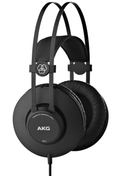 AKG K52 Circumaural Head-band Black